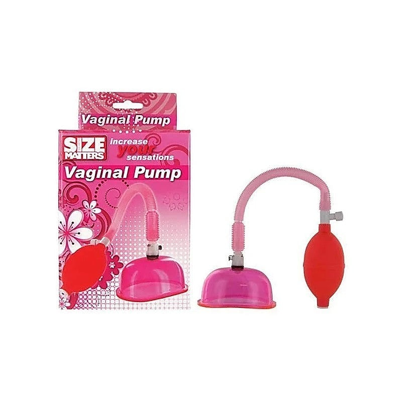 Size Matters Vaginal Pump And Cup Set By Xr Brands - Pussy And Clit Toys
