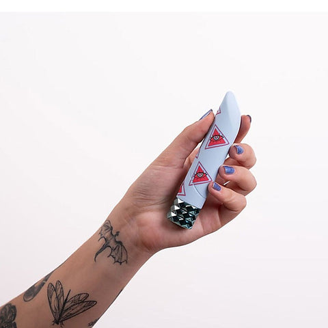 Maia GRATEFUL DEB USB Rechargeable Bullet Vibrator Light Blue - Bullet Vibrators