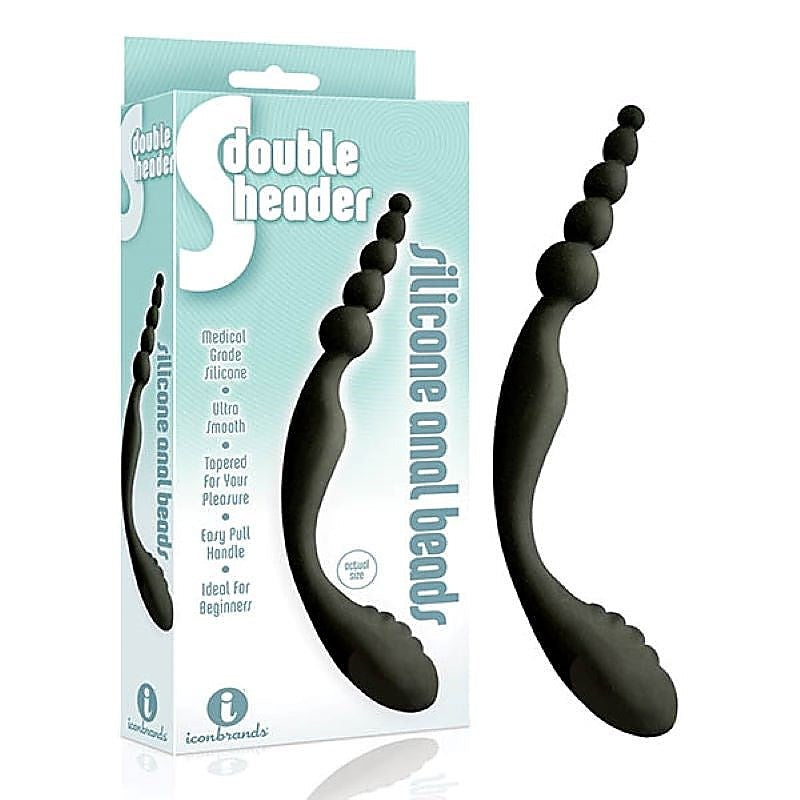 The 9's S-Double Header - Double Ended Anal Beads - Anal Beads and Balls