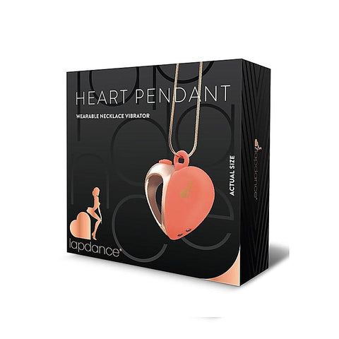 Secret Kisses Lapdance Heart Pendant By Xgen Products - Personal Massagers