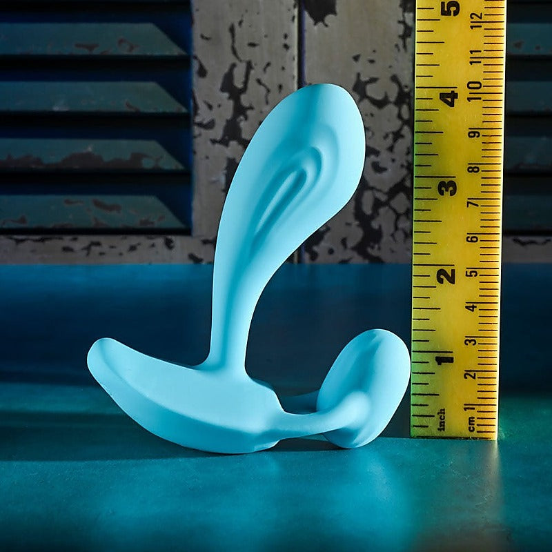 Gender X WEAR ME OUT Remote Controlled Wearable Adult Vibrator Blue - Remote Control Vibrators