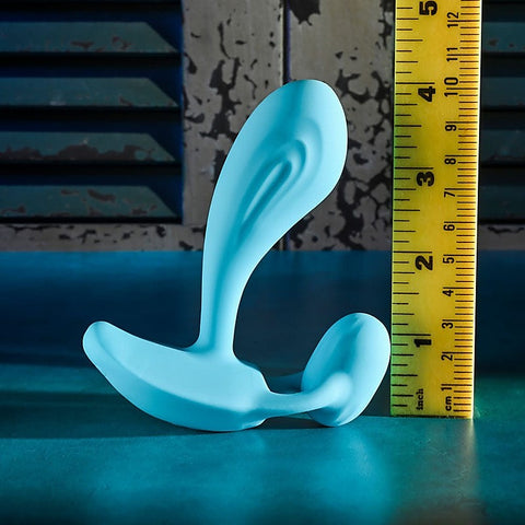 Gender X WEAR ME OUT Remote Controlled Wearable Adult Vibrator Blue - Remote Control Vibrators
