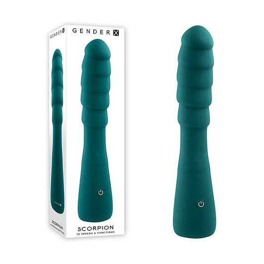 Gender X SCORPION USB Rechargeable G Spot Vibrator Green - G-Spot Vibrators