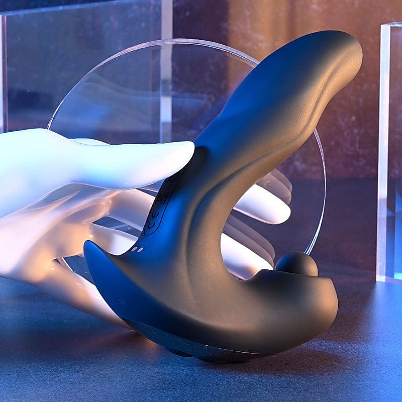 Gender X MAD TAPPER Double Tapping Vibrating Massager Black - G-Spot Vibrators
