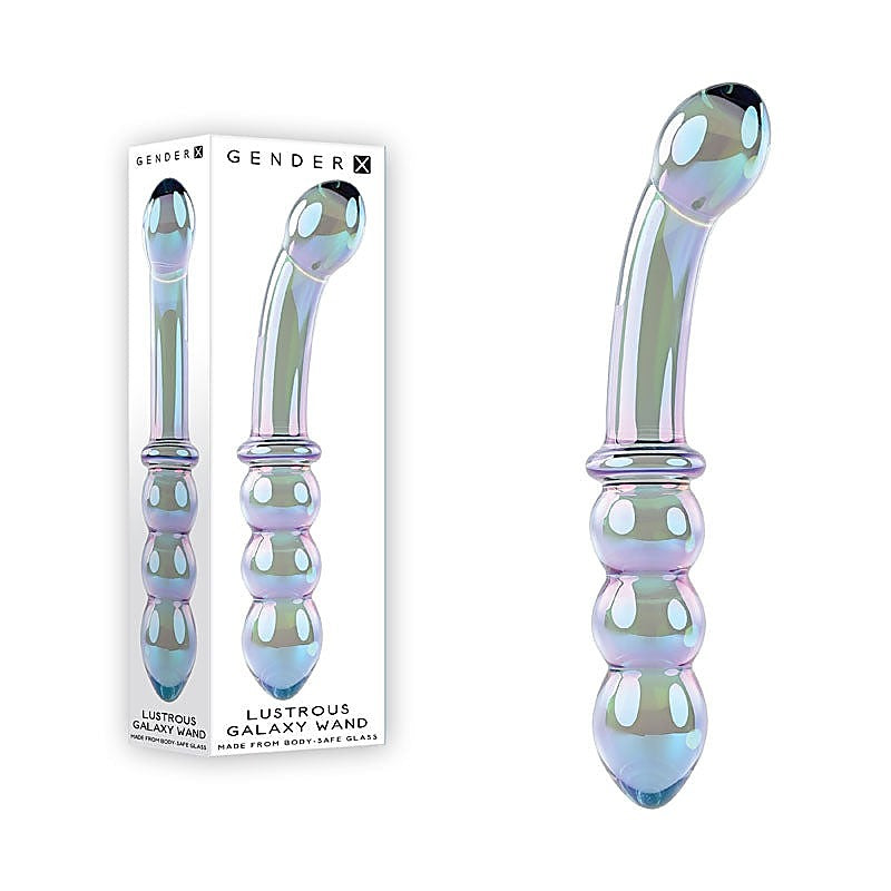 Lustrous Galaxy Wand by Evolved - Glass Sex Toys