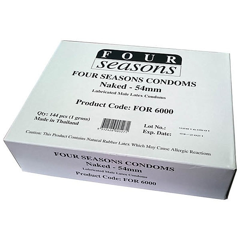 Naked Classic Bulk 144 Condoms by Four Seasons - Condoms
