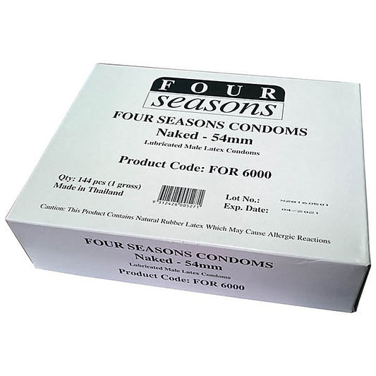 Naked Classic Condoms By Four Seasons - Condoms