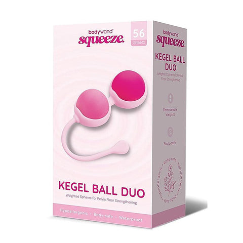 Bodywand Squeeze Weighted Kegel Ball Duo By Xgen Products - Love Eggs and Kegel Exercisers