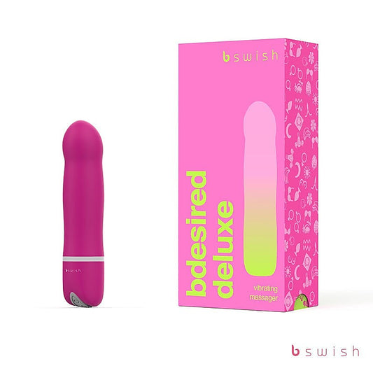 B Swish Bdesired Deluxe G Spot Massager Rose - G-Spot Vibrators