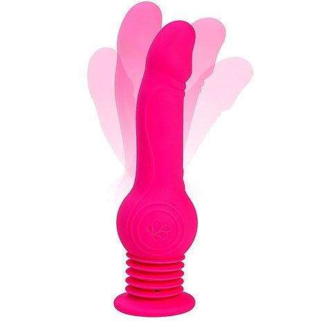 Maia Tegan Usb Rechargeable Jumping Vibrating Dong - Vibrating Dildos