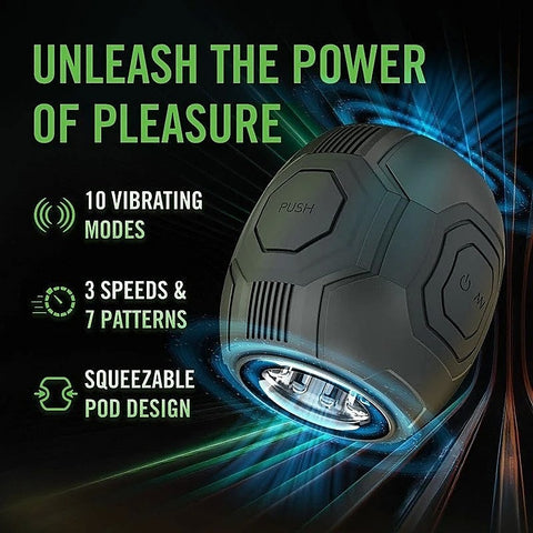 Blush Novelties M For Men Dome X USB Rechargeable Vibrating Male Pleasure Stroker