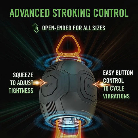 Blush Novelties M For Men Dome X USB Rechargeable Vibrating Male Pleasure Stroker