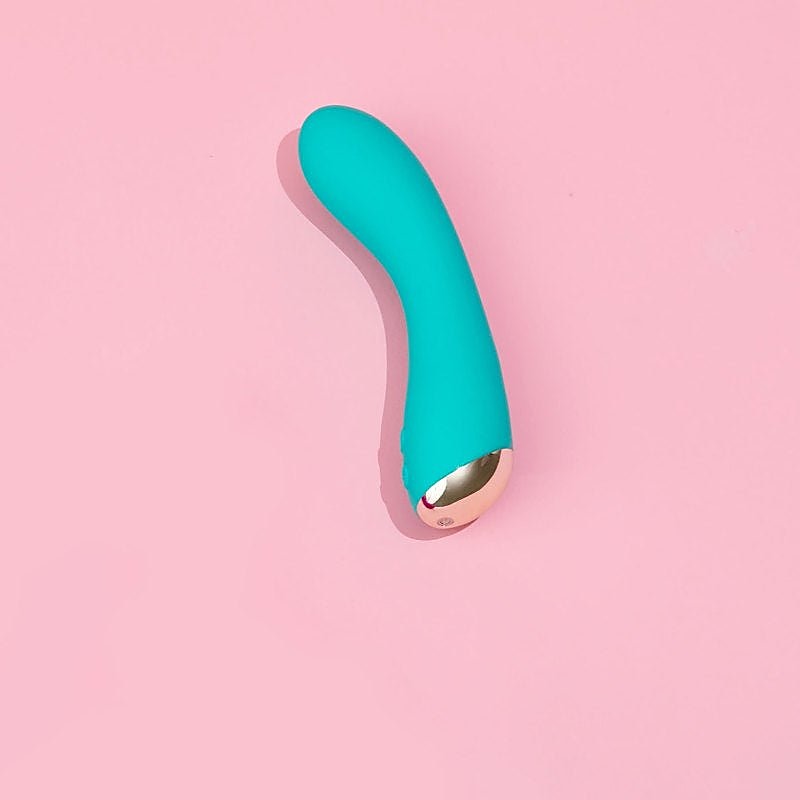 Blush Novelties Aria Luscious AF USB Rechargeable G Spot Vibrator Teal - G-Spot Vibrators