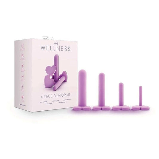 Wellness Vaginal Dilators Set Of 4 Sizes By Blush Novelties - Pussy And Clit Toys