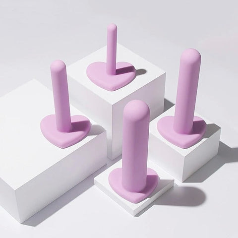 Blush Novelties Wellness Vaginal Dilators Set of 4 Sizes Purple