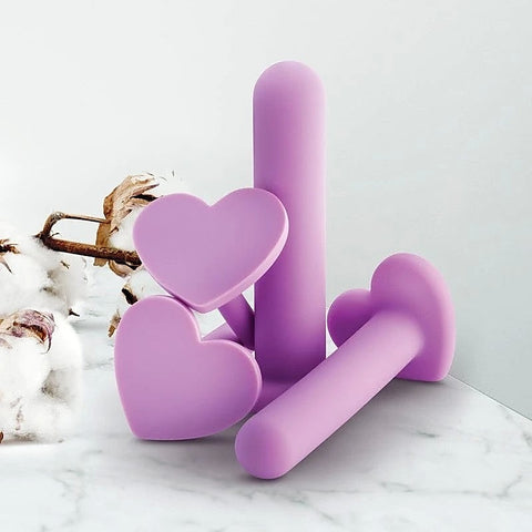 Blush Novelties Wellness Vaginal Dilators Set of 4 Sizes Purple