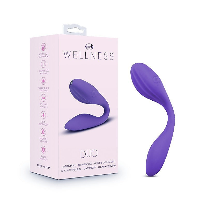 Wellness Duo Usb Rechargeable Couples Vibrator - Sex Toys For Couples