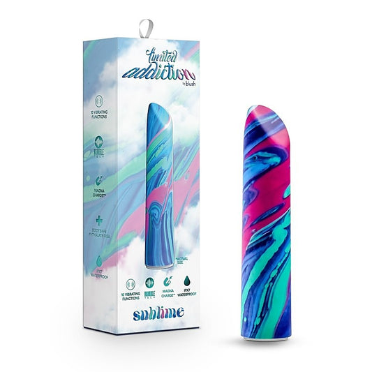 Blush Novelties Limited Addiction Sublime Power Vibe Bullet Massager Alexandrite - Bullet Vibrators