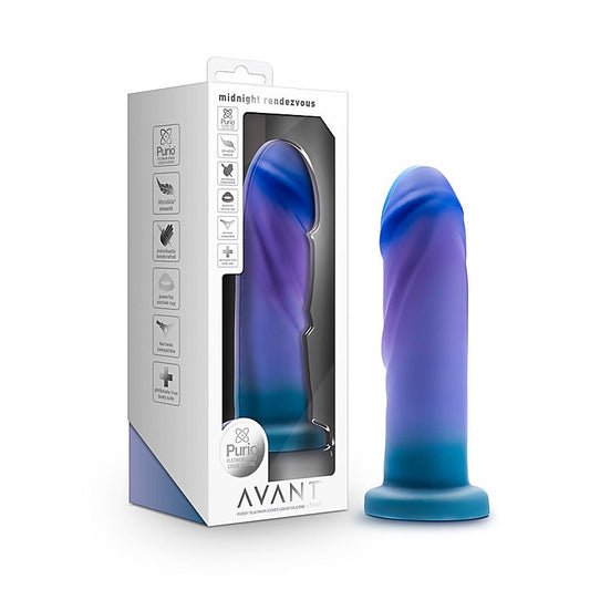 Avant Midnight Rendezvous Realistic Dildo By Blush Novelties - Realistic Dildos