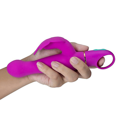 Blush Novelties Aria Naughty AF Butterfly Vibrator Plum