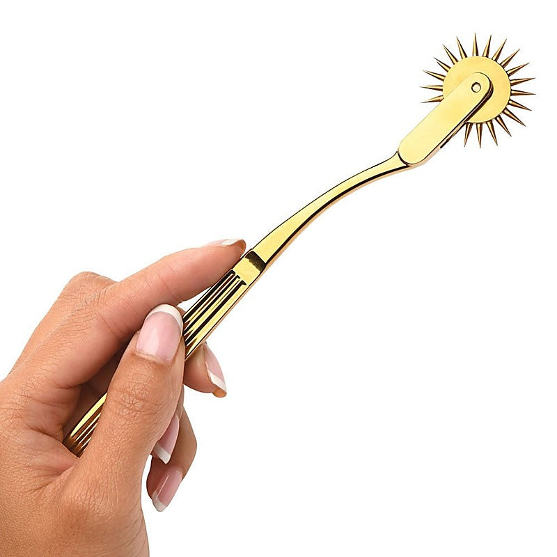 XR Brands Master Series Gold Sensation Wartenberg Wheel - Dental and Clinical