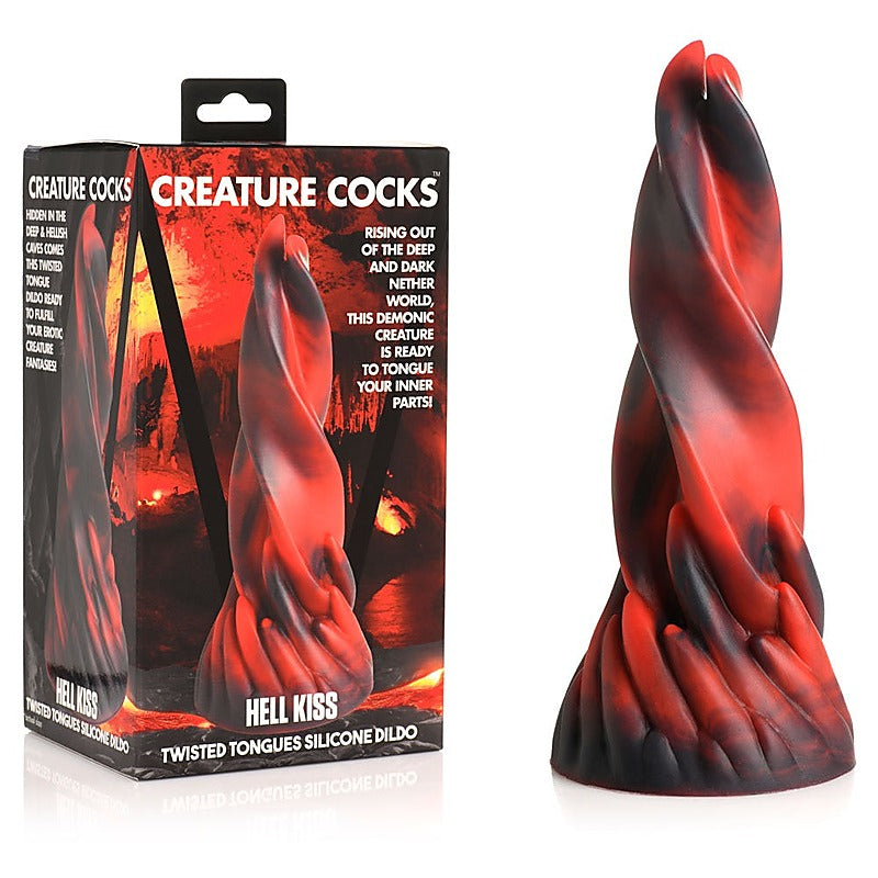 Creature Cocks Hell Kiss Fantasy Dildo By Xr Brands - Realistic Dildos