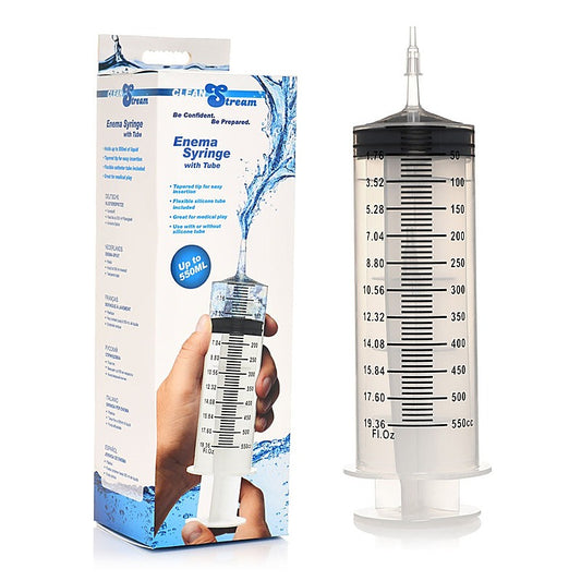 XR Brands CleanStream Enema Syringe 150ml - Enemas and Douches