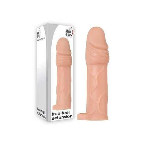 True Feel Penis Extension Sleeve By Adam & Eve - Pumps, Extenders and Sleeves