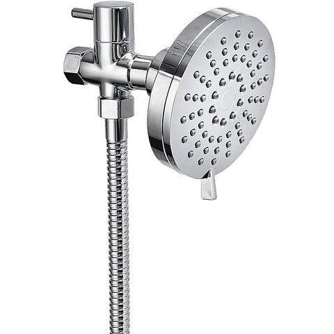 Xgen Products AquaClean 3 Piece Shower Douche Set with Shower Hose Silicone Nozzle & Switch Valve - Enemas and Douches