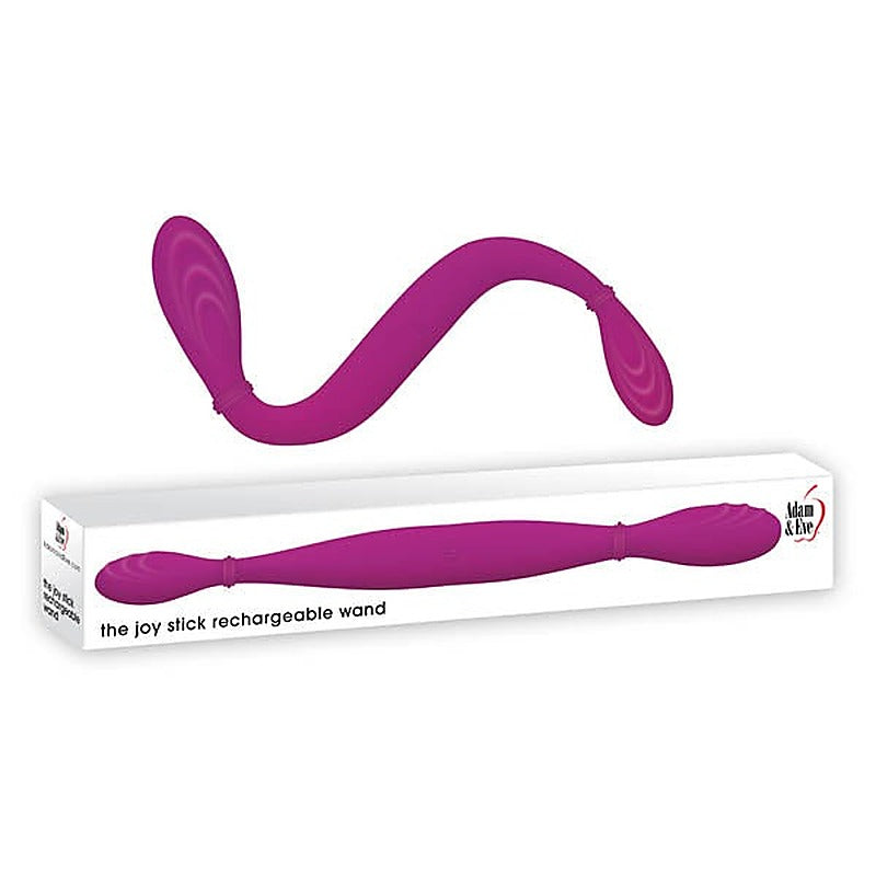 Joy Stick Usb Rechargeable Dual Vibrating Double Dong - Vibrating Dildos