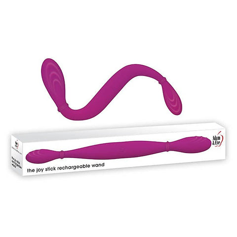 Joy Stick Usb Rechargeable Dual Vibrating Double Dong - Vibrating Dildos