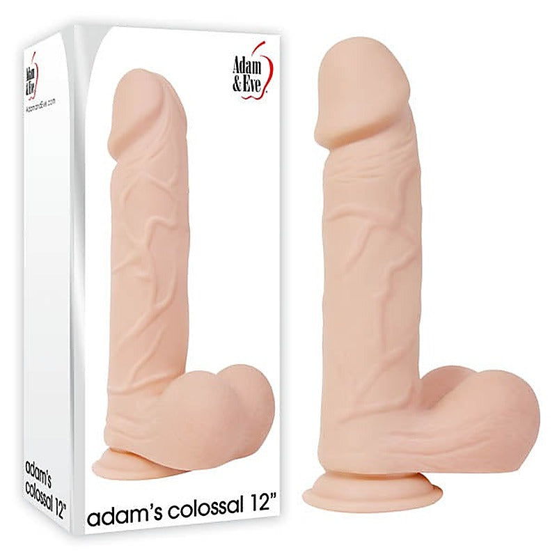 Adams Colossal Realistic Dildo By Adam & Eve Sextoys - Realistic Dildos