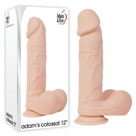 Adams Colossal Realistic Dildo By Adam & Eve Sextoys - Realistic Dildos