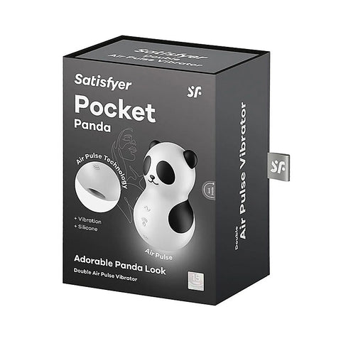 Pocket Panda Usb Rechargeable Air Pulse Massager - Clit Ticklers and Pulsators