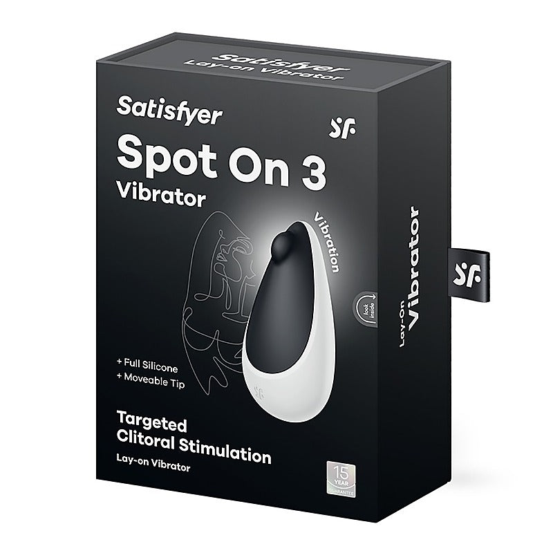 Spot On 3 Usb Rechargeable Clitoral Stimulator By Satisfyer - Clit Ticklers and Pulsators
