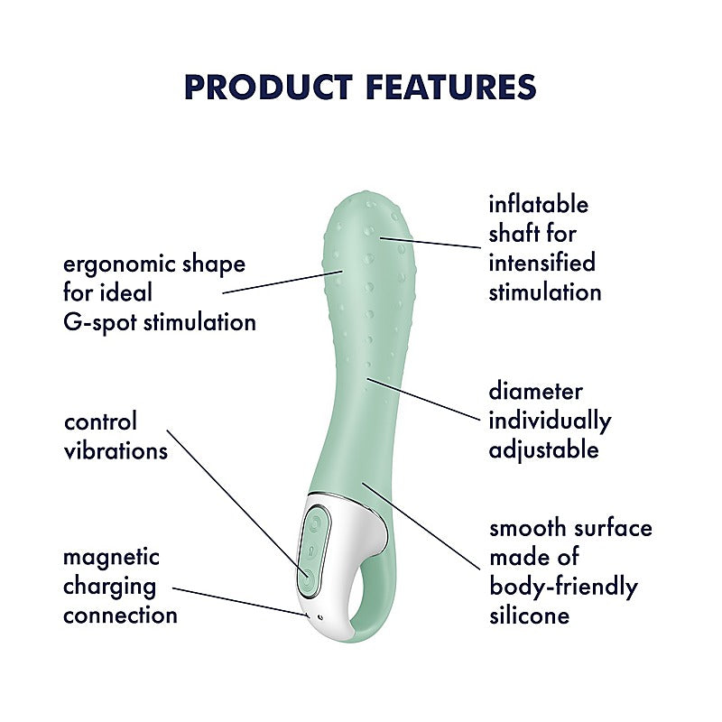 Air Pump Vibrator 3 By Satisfyer - G-Spot Vibrators
