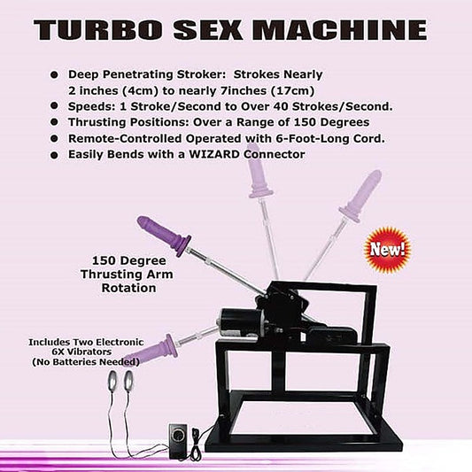 Myworld Turbo Mains Powered Sex Machine