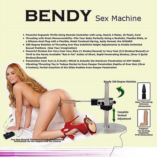 Myworld Bendy Mains Powered Sex Machine
