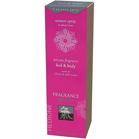 Shiatsu Cherry And White Lotus Bed And Body Spray By Hot Ero - Bath and Intimate Fragrances