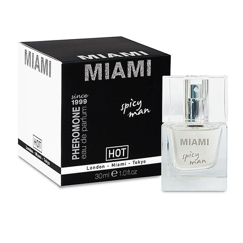 Hot Production Hot Pheromone Miami Spicy Man Sex Pheromone Cologne for Men 30ml
