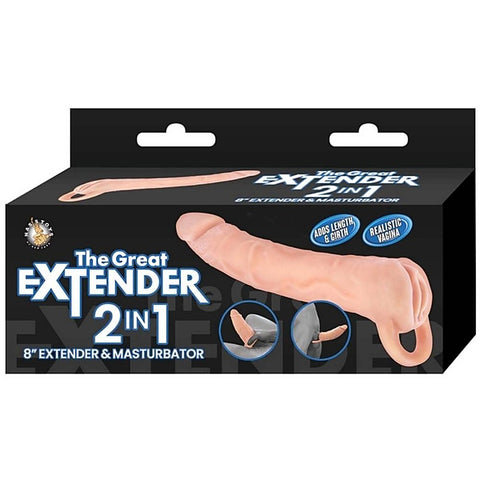The Great Extender 2 in 1 by Nasstoys - Penis Sleeves and Extenders