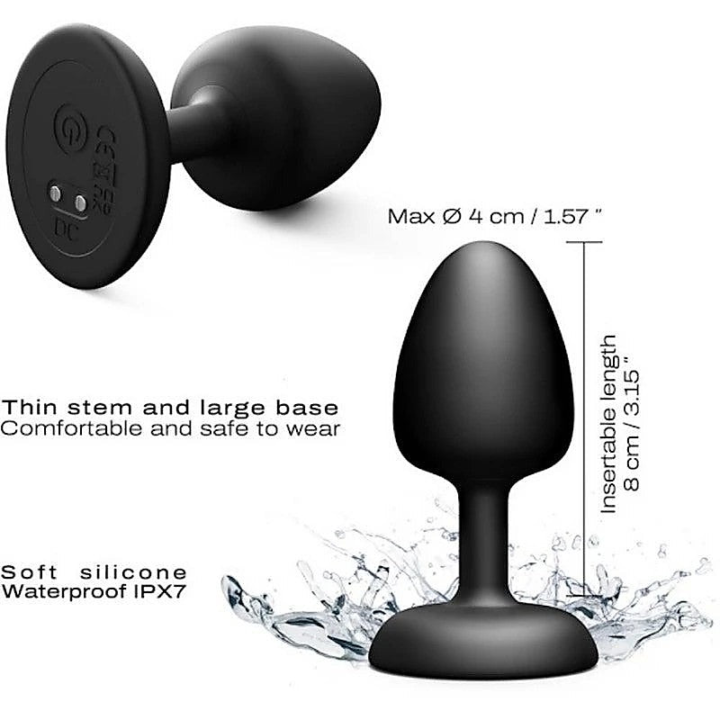 DORCEL Geisha Remote Control Rechargeable Anal Plug Infinite - Butt Plugs