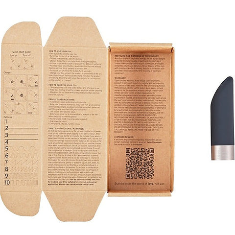 Amore Clitoral Bullet Vibrator By Love Not War - Bullet Vibrators