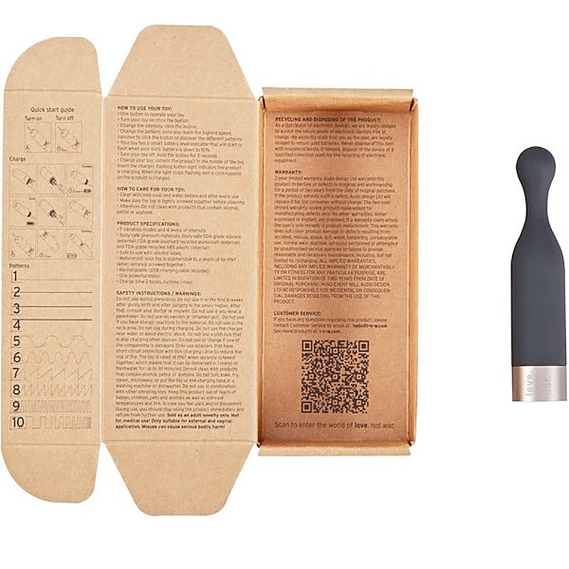 Meile Silky Soft Bullet Vibrator By Love Not War - Bullet Vibrators