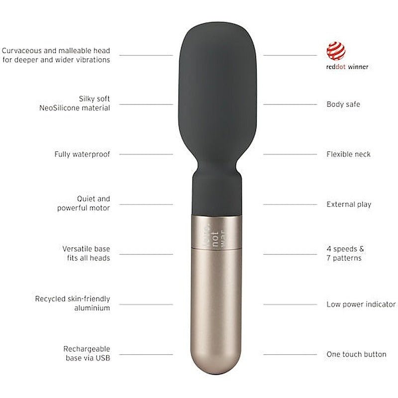 Koi Body Wand Massager by Love Not War - Body Wands