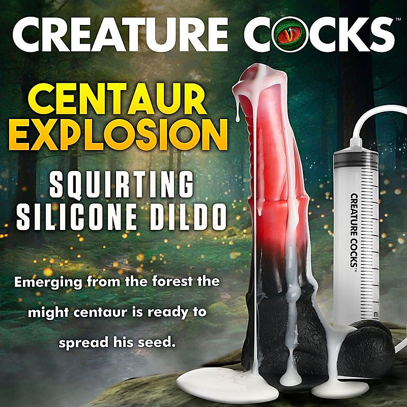Creature Cocks Centaur Explosion Squirting Dildo - Realistic Dildos