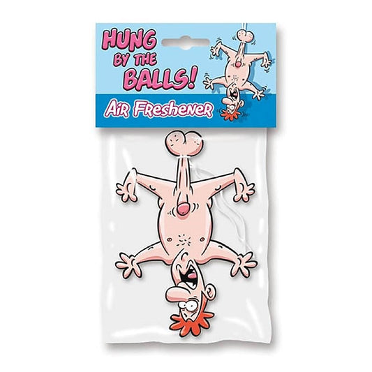 Hung By The Balls Air Freshener By Ozze Creations - Party Gifts and Novelties