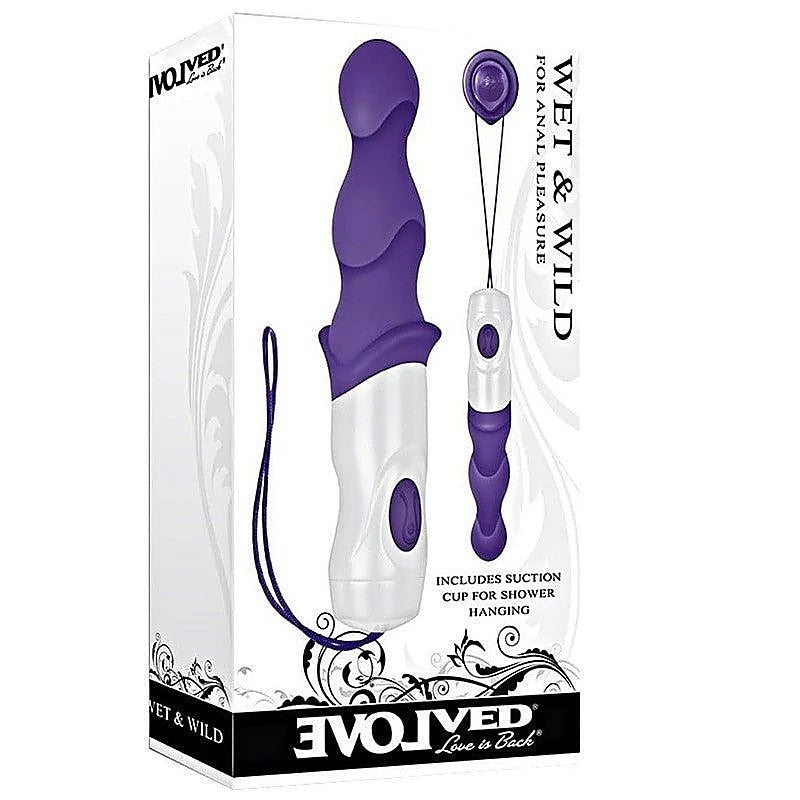 Evolved Wet and Wild Anal Vibrator - Anal Vibrators
