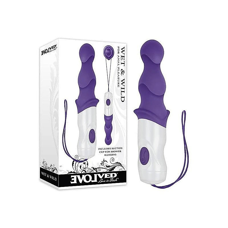 Evolved Wet and Wild Anal Vibrator - Anal Vibrators