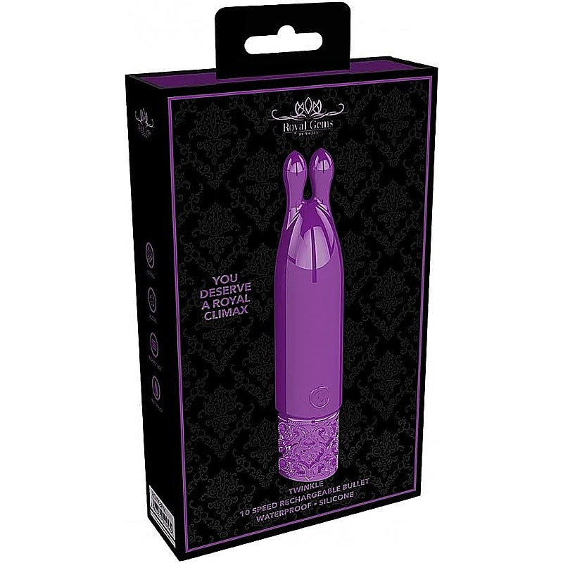 Twinkle Rechargeable Bullet Vibrator By Evolved - Bullet Vibrators